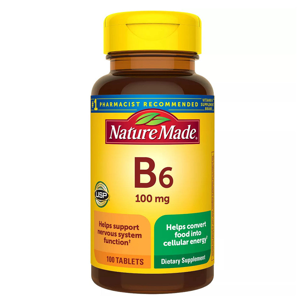 Vitamin B-6 100 Mg Tablets, By Nature Made - 100 Ea